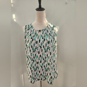 Kasper Women’s Sleeveless Blouse – Size PL (Petite Large).